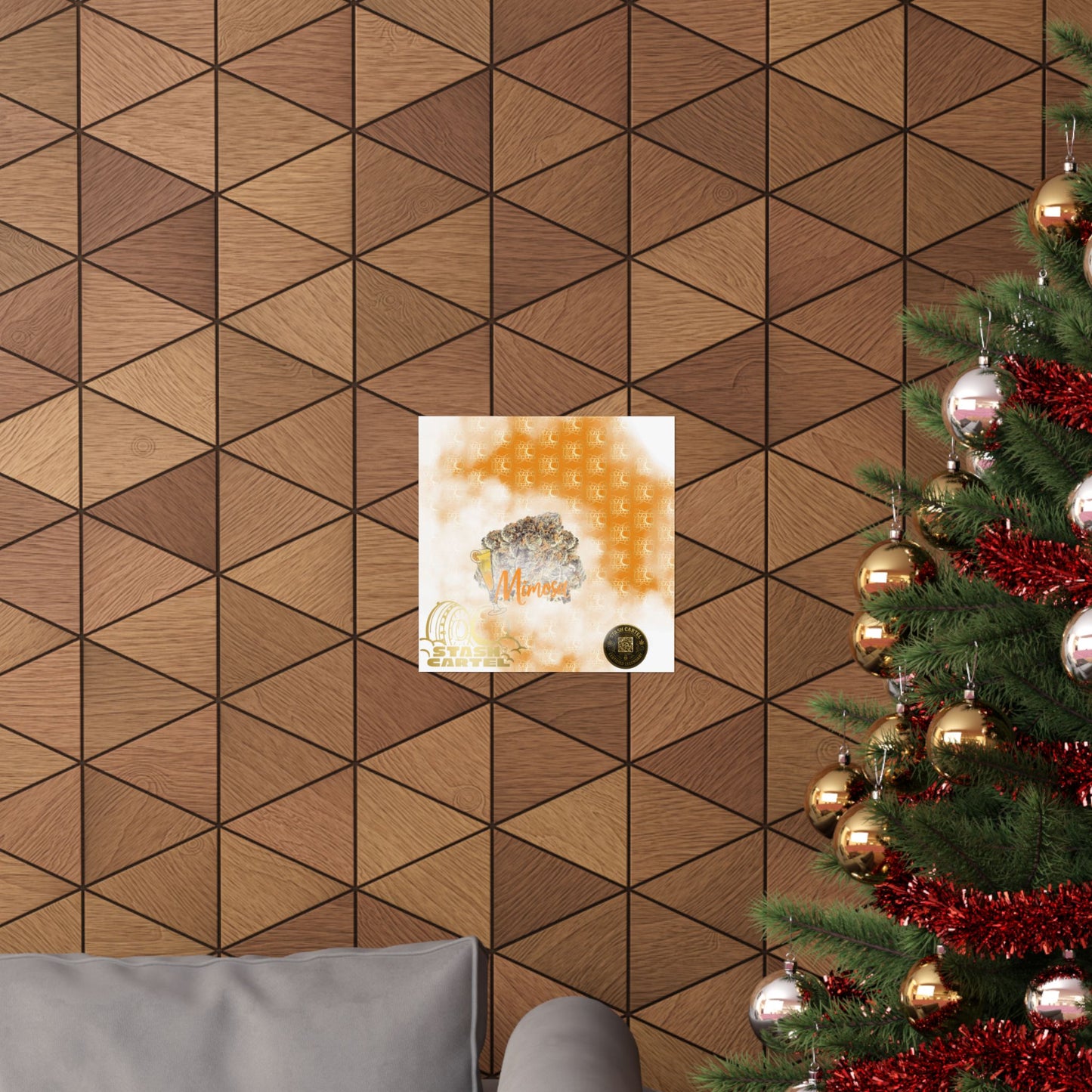 🍾 "Mimosa" Citrus Sunrise Hybrid Poster Art