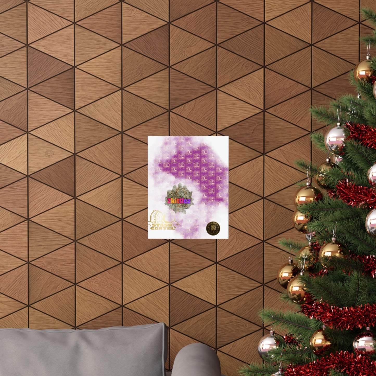 🌈 "Zkittlez" Award-Winning Hybrid Fruit Poster