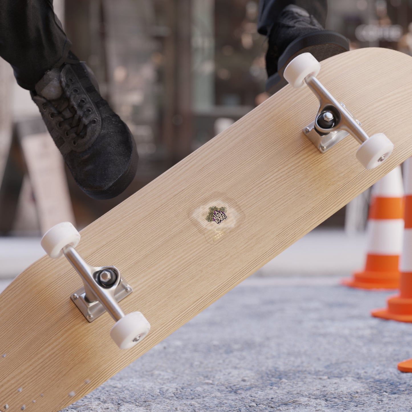 LA Kush Cake Transparent Outdoor Sticker – Weed Lifestyle Art