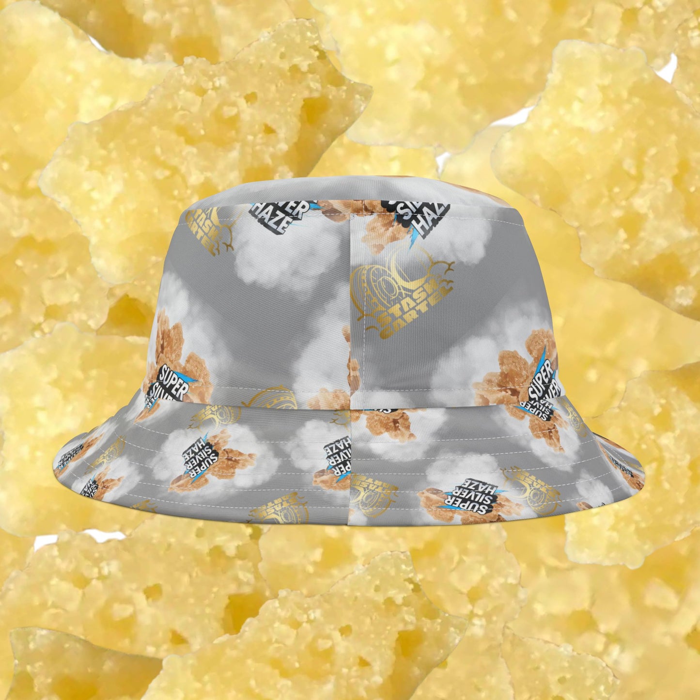 Super Silver Haze Bucket Hat – Crumble Culture & Classic Elevation