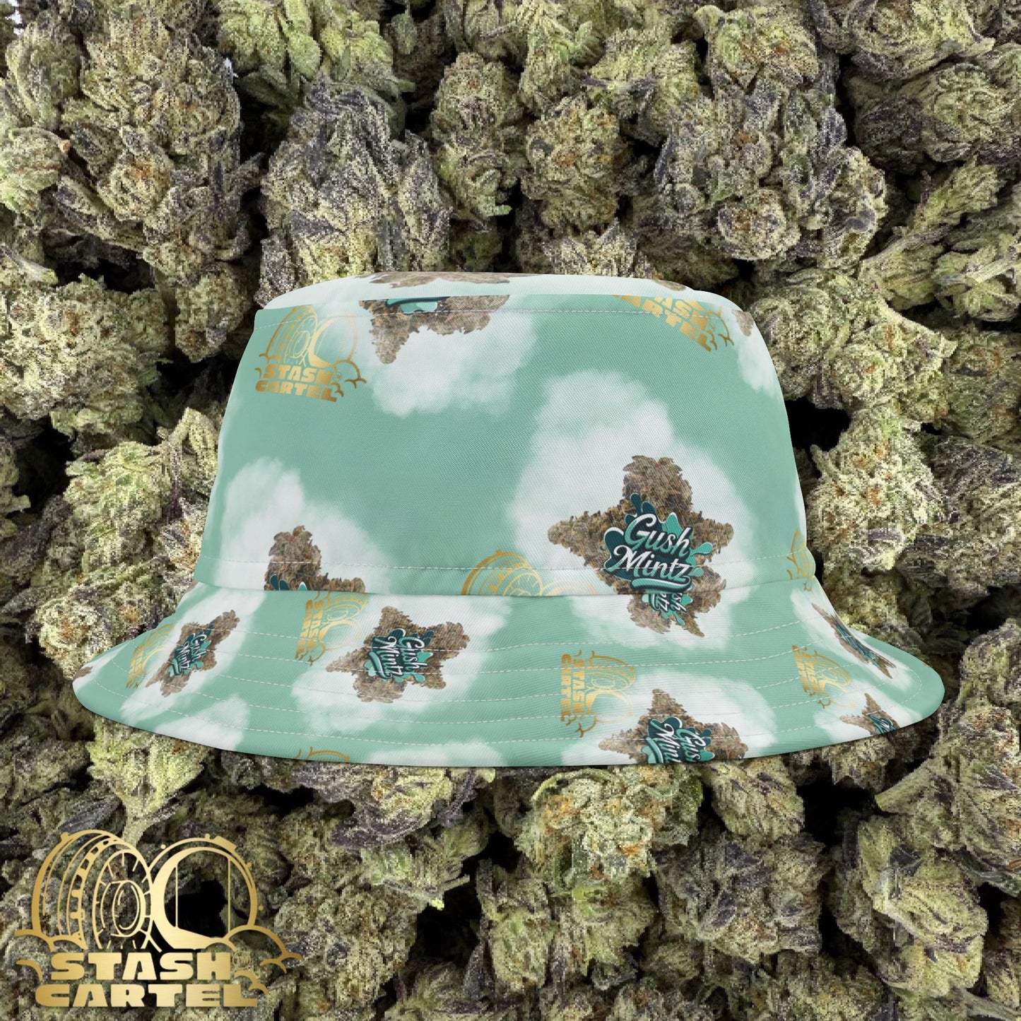Gush Mintz Bucket Hat – Ice-Cold Cool with Candy Gas Vibes