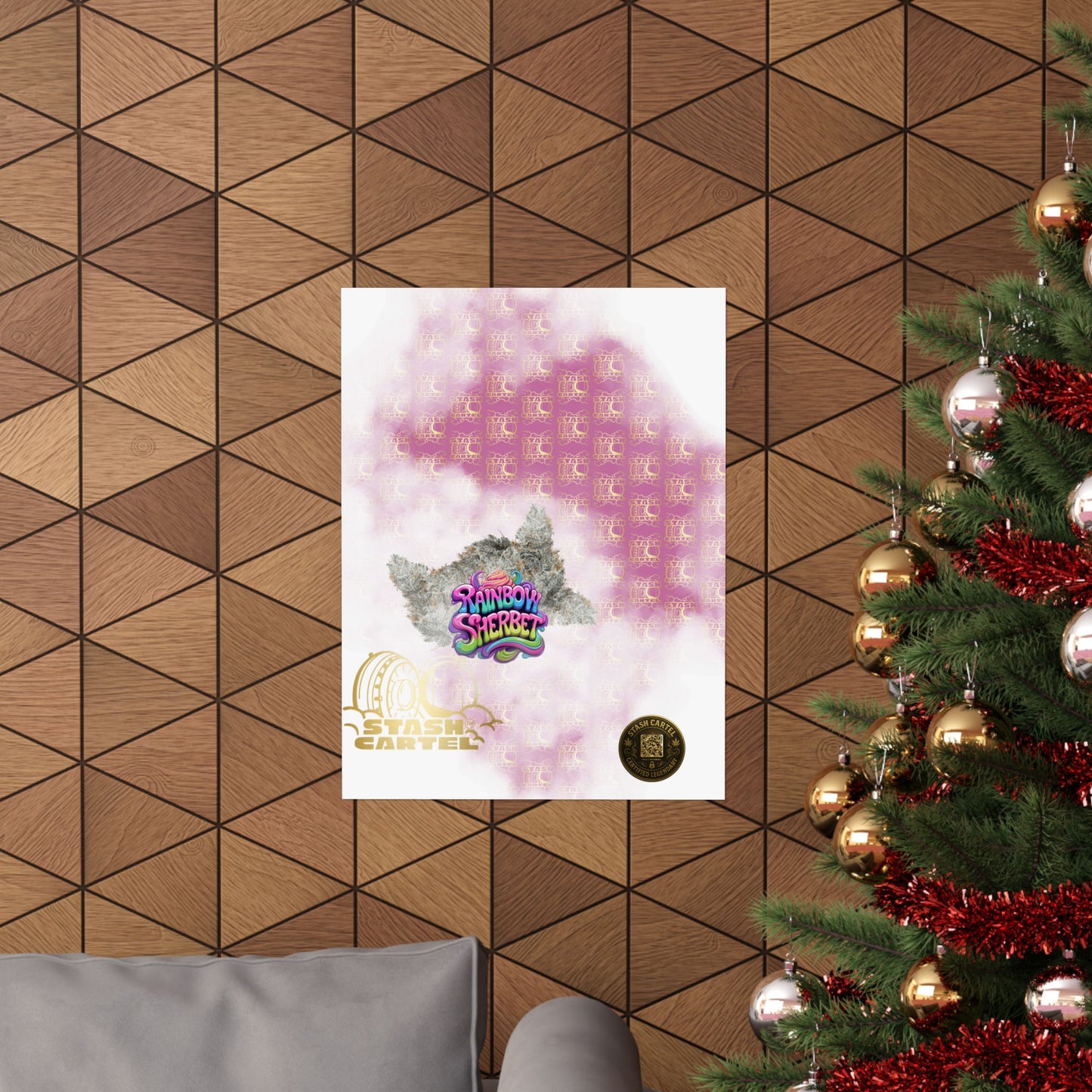 🍧 "Rainbow Sherbet" Fruit-Funk Balanced Hybrid Poster