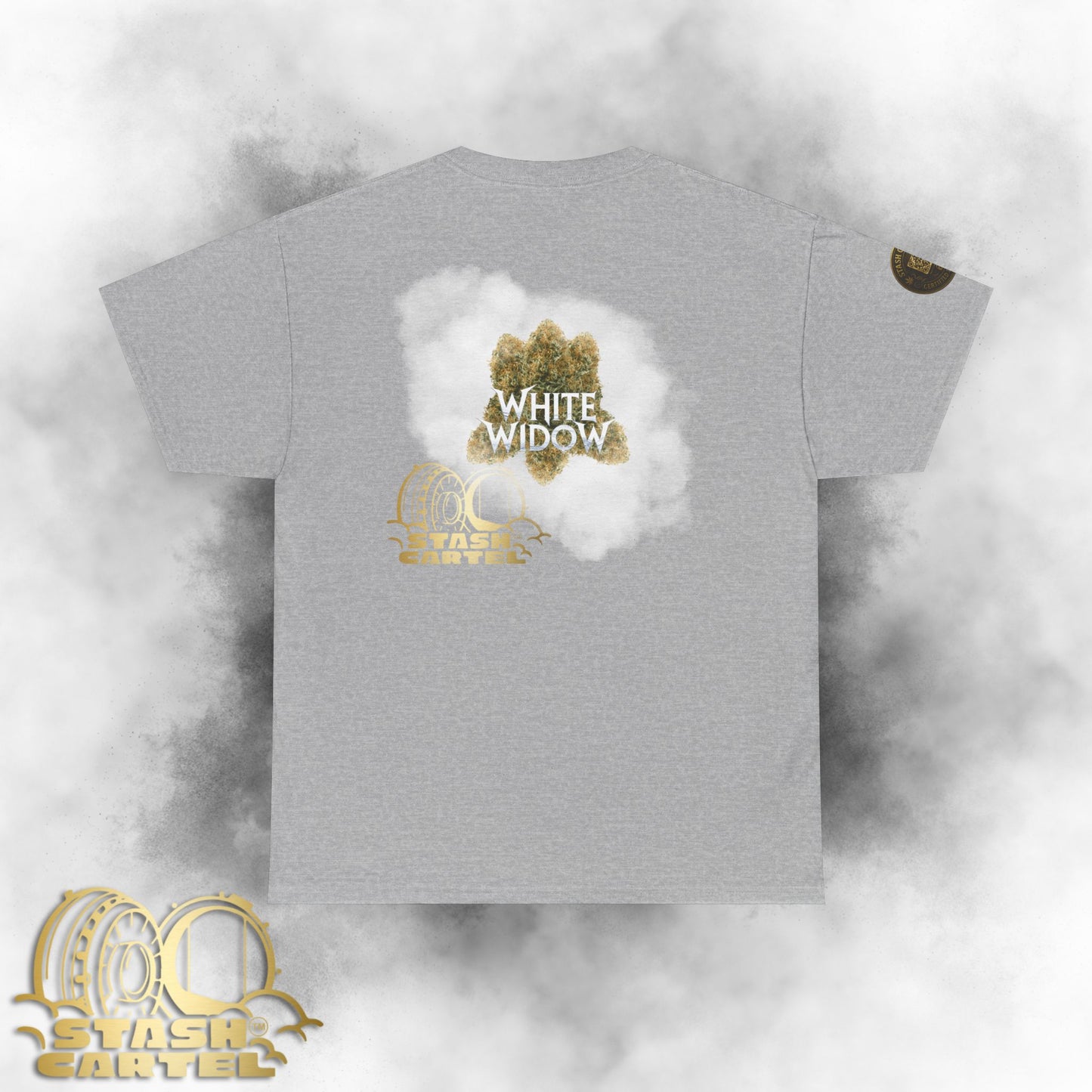 White Widow Tee – Frosted Hybrid Knockout Unisex Heavy Cotton Tee