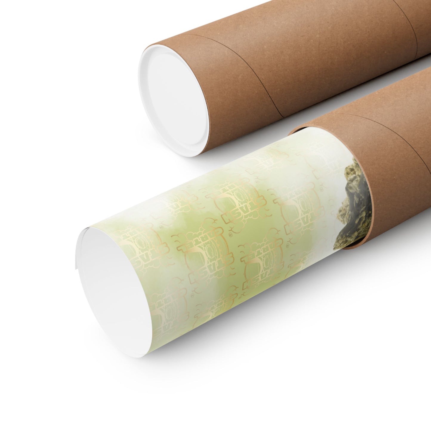 🇯🇲🕊️ Lamb’s Bread Poster – Jamaican Sativa Print with Bright Uplift & History