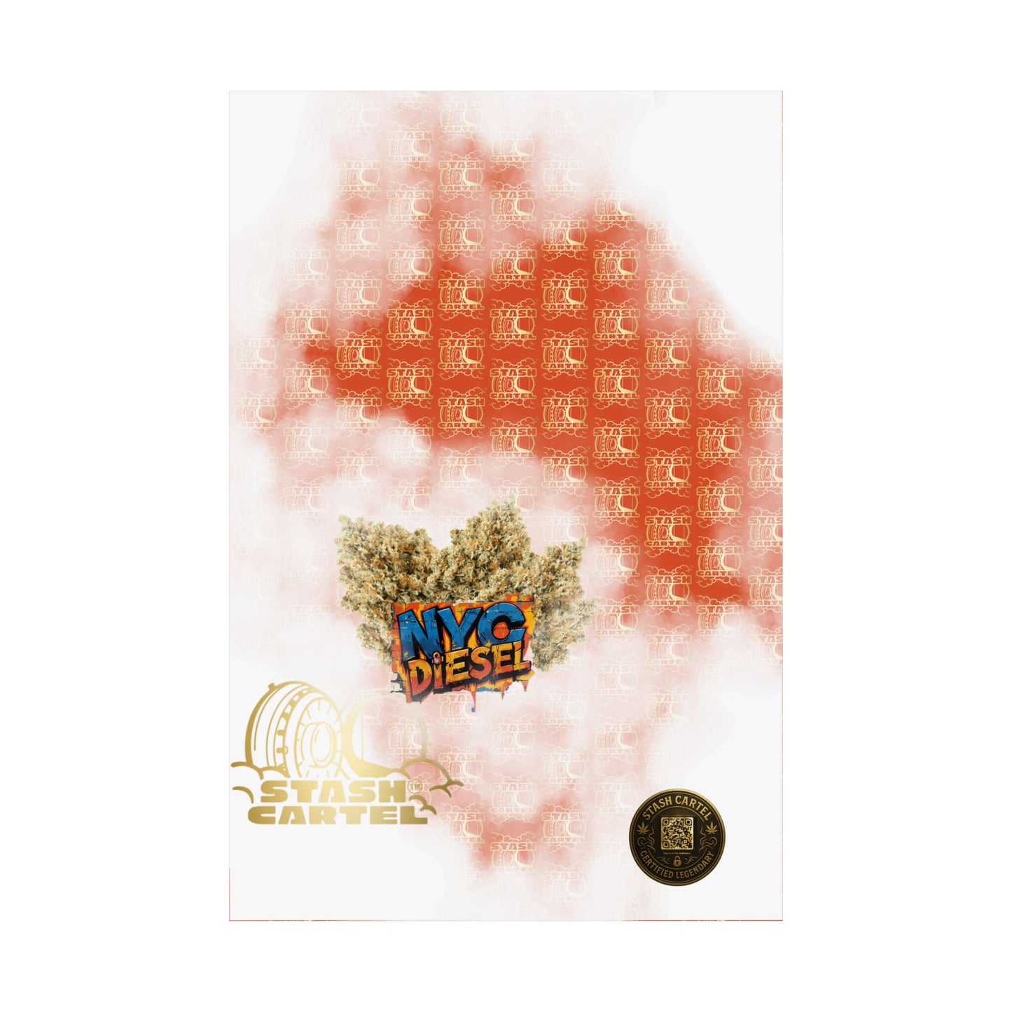 🗽⛽ NYC Diesel Poster – Iconic Sativa-Dominant Hybrid with Grapefruit Citrus & East Coast Funk