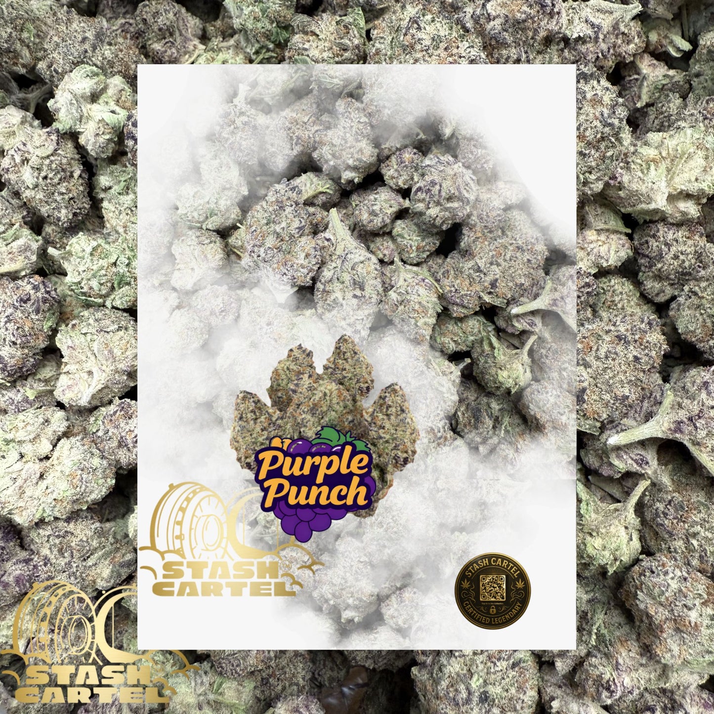 🥊 "Purple Punch" Heavy Indica Flavor Bomb Poster