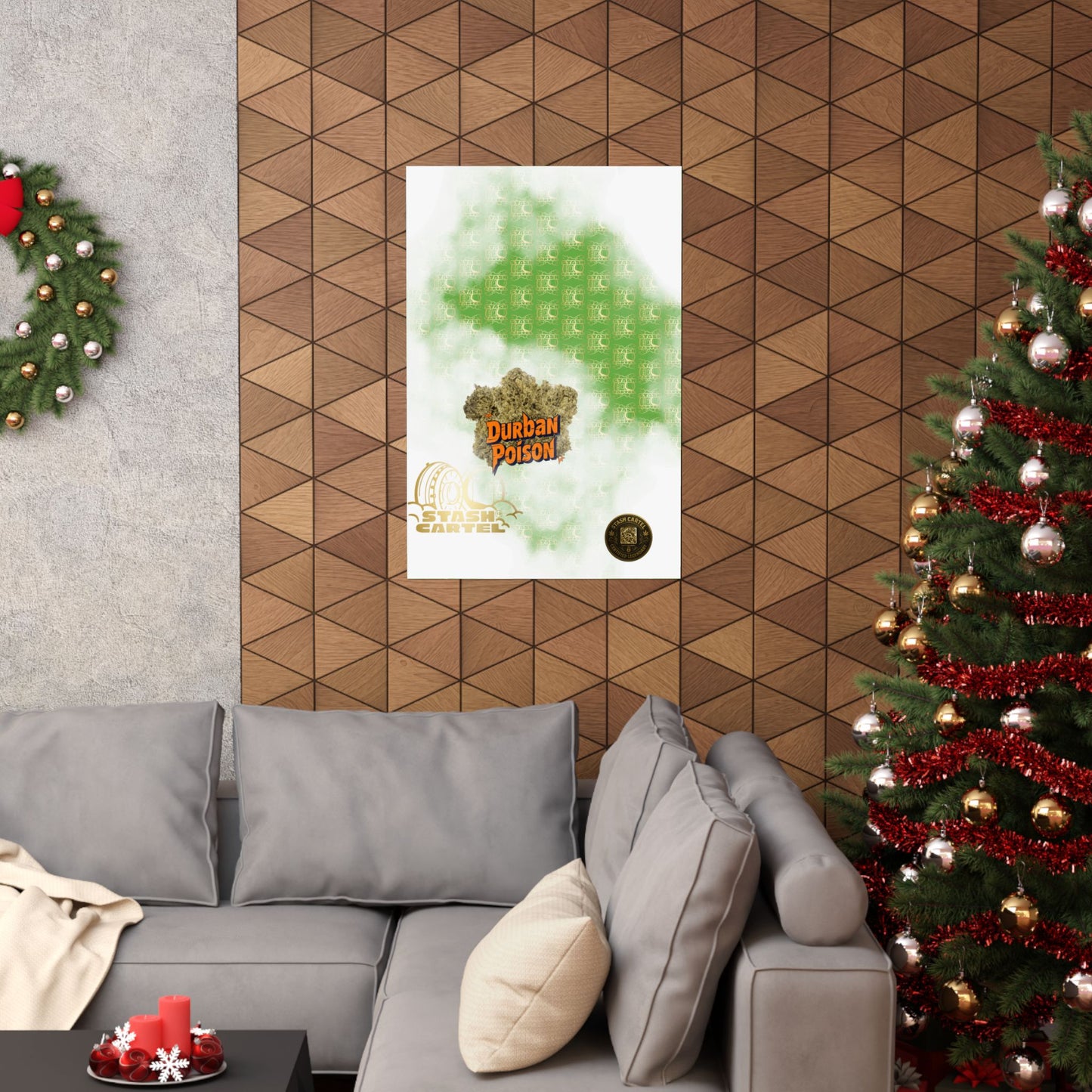 🌍 "Durban Poison" Pure Sativa Landrace Poster