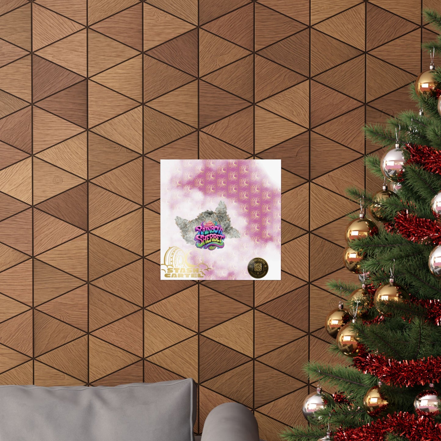 🍧 "Rainbow Sherbet" Fruit-Funk Balanced Hybrid Poster