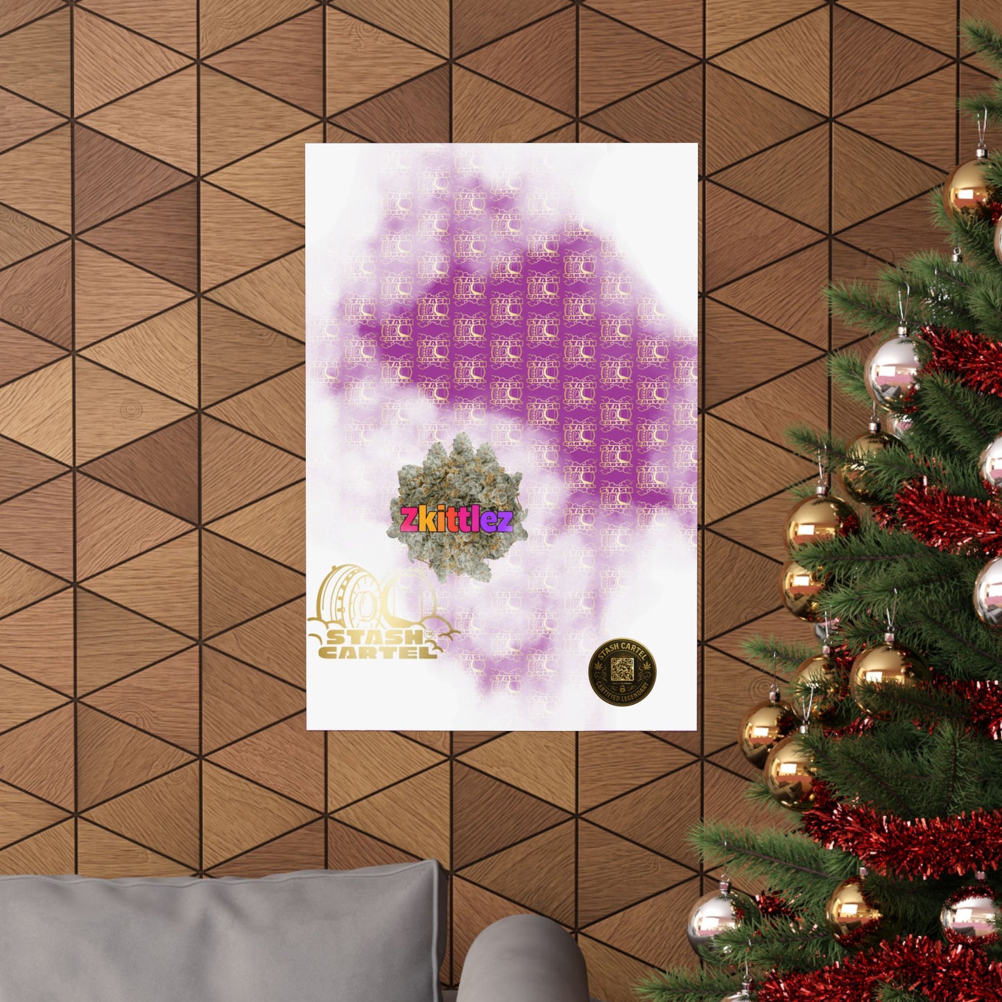 🌈 "Zkittlez" Award-Winning Hybrid Fruit Poster