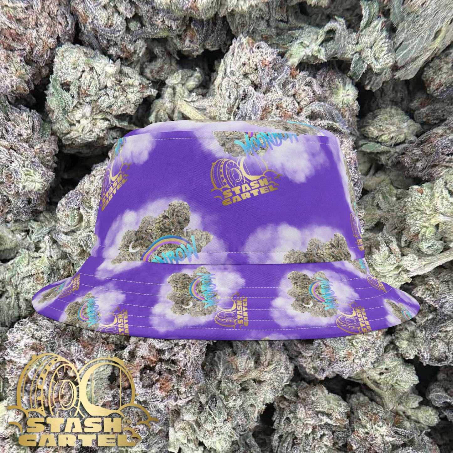 🌙 Moonbow Bucket Hat – Cosmic Color, Cult Cool