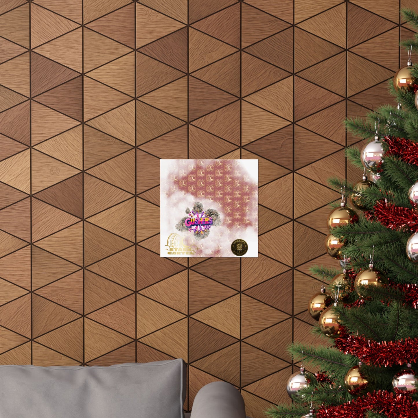 💦🍇 Gushers Poster – Exotic Candy-Indica Hybrid Poster with Creamy Fruit Punch