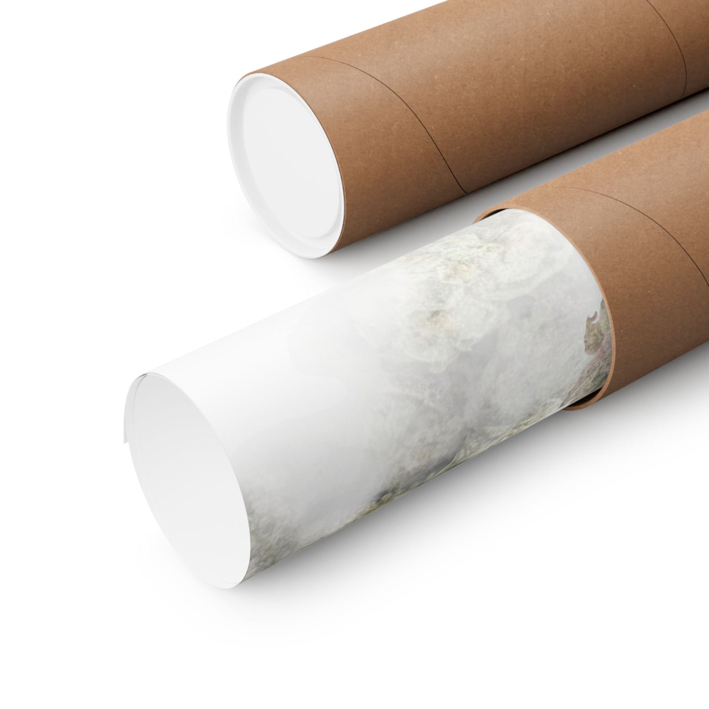 🌬️ "Gush Mintz" Hybrid Poster Print – Ice-Cold Cannabis Wall Art with Minty Drip