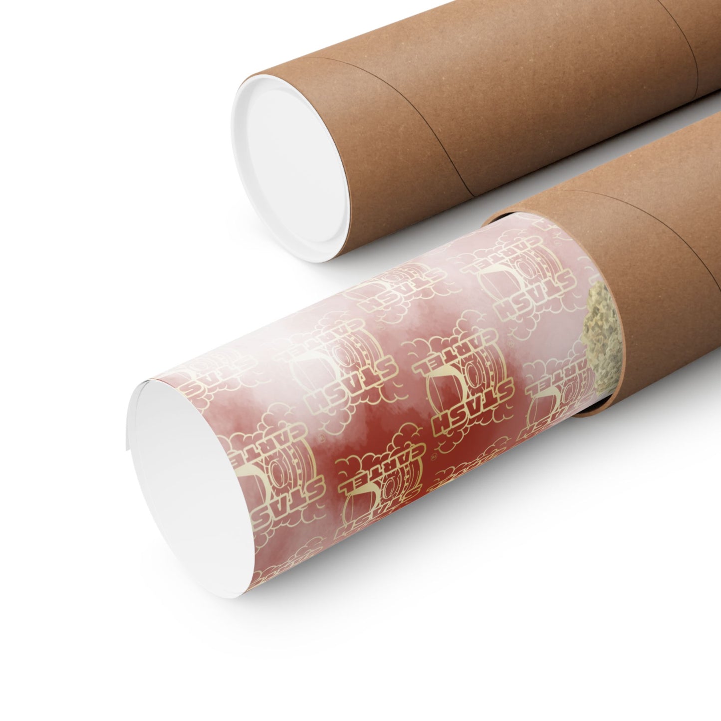 🐉🔥 Red Dragon Poster – Rare Hybrid with Spicy Citrus Fire & Euphoric Mystic Energy