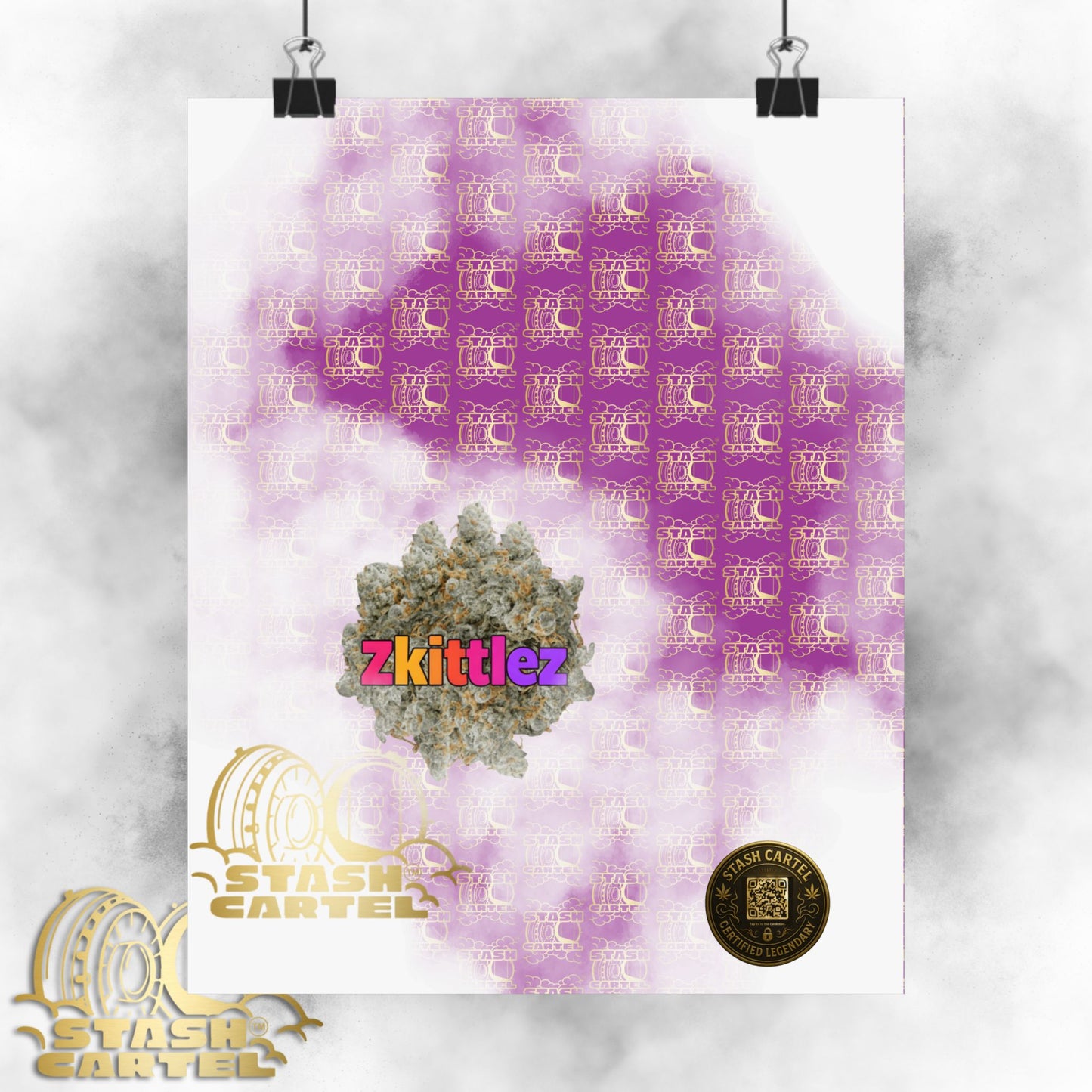 🌈 "Zkittlez" Award-Winning Hybrid Fruit Poster