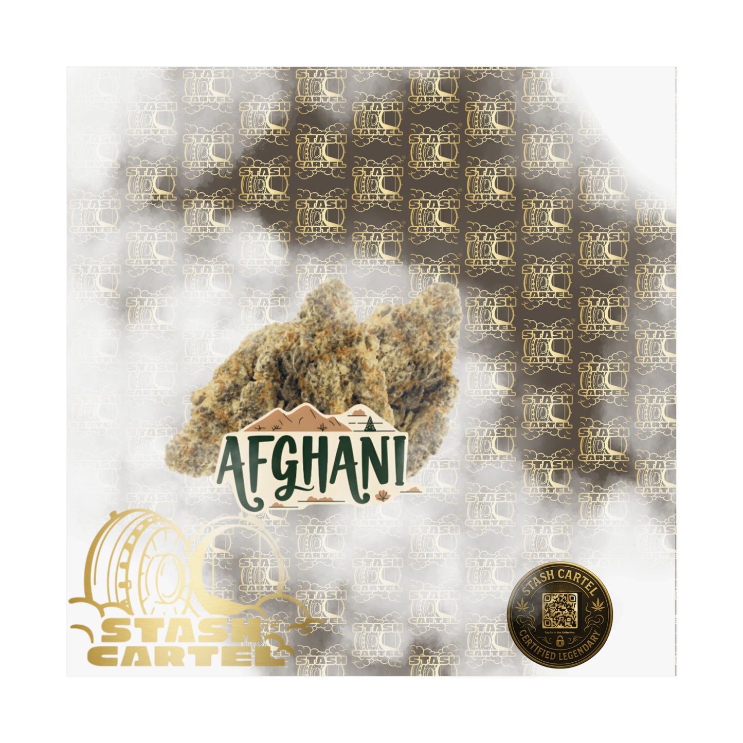 🧿 "Afghani" Landrace Indica Heritage Poster