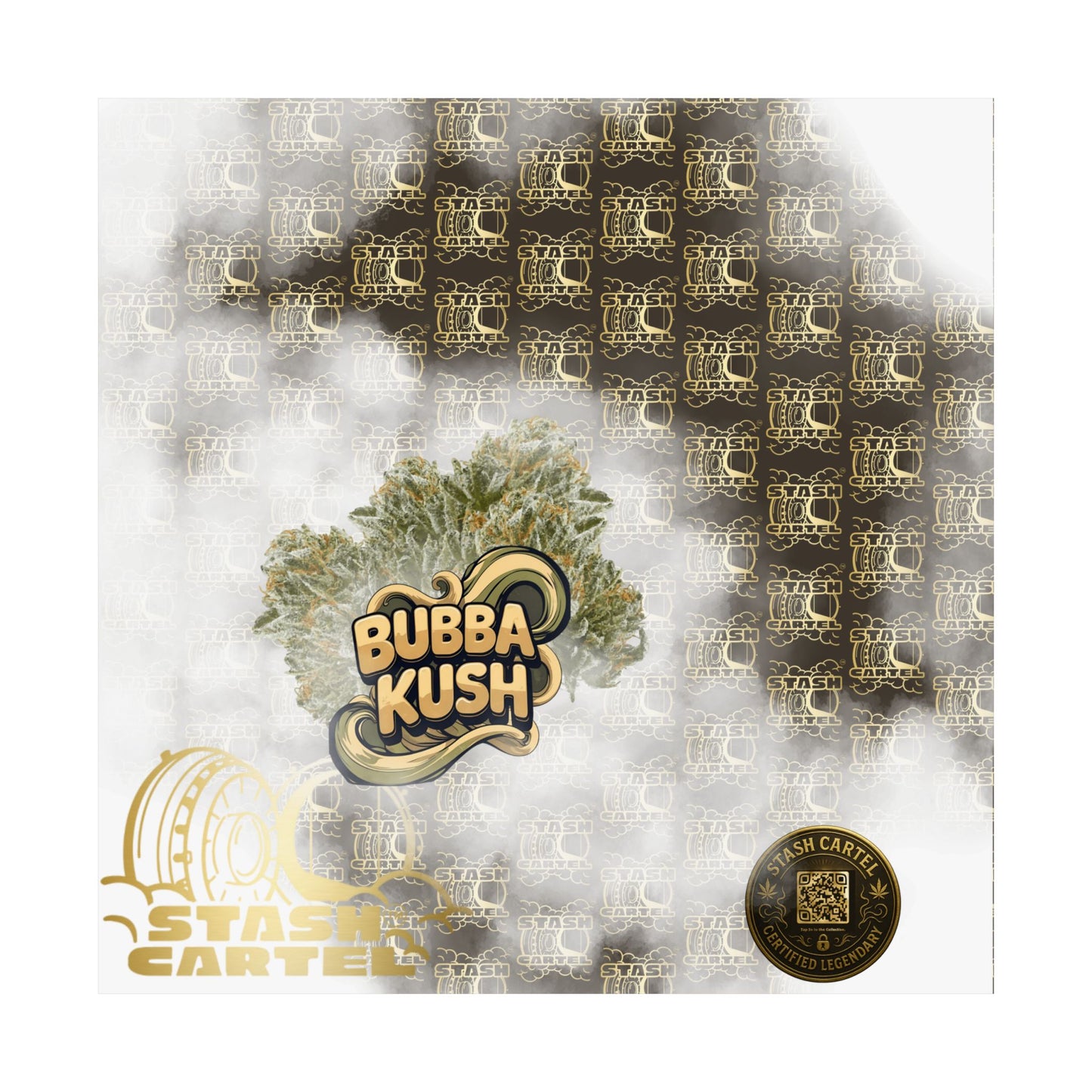 ☕ "Bubba Kush" Classic Nightcap Indica Poster