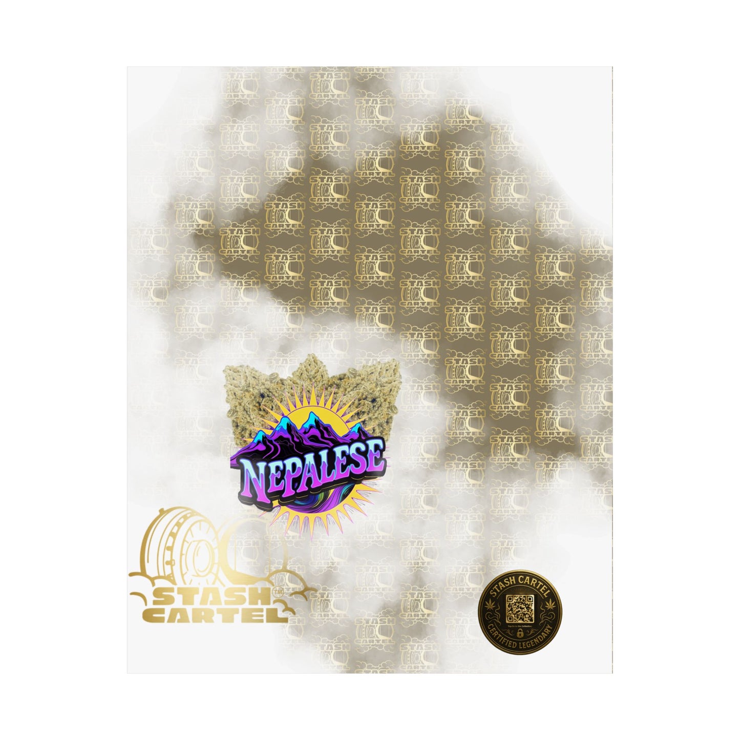 🧘‍♂️🏔️ Nepalese Poster – Sacred Sativa-Leaning Landrace with Earthy Incense & Floral Spice