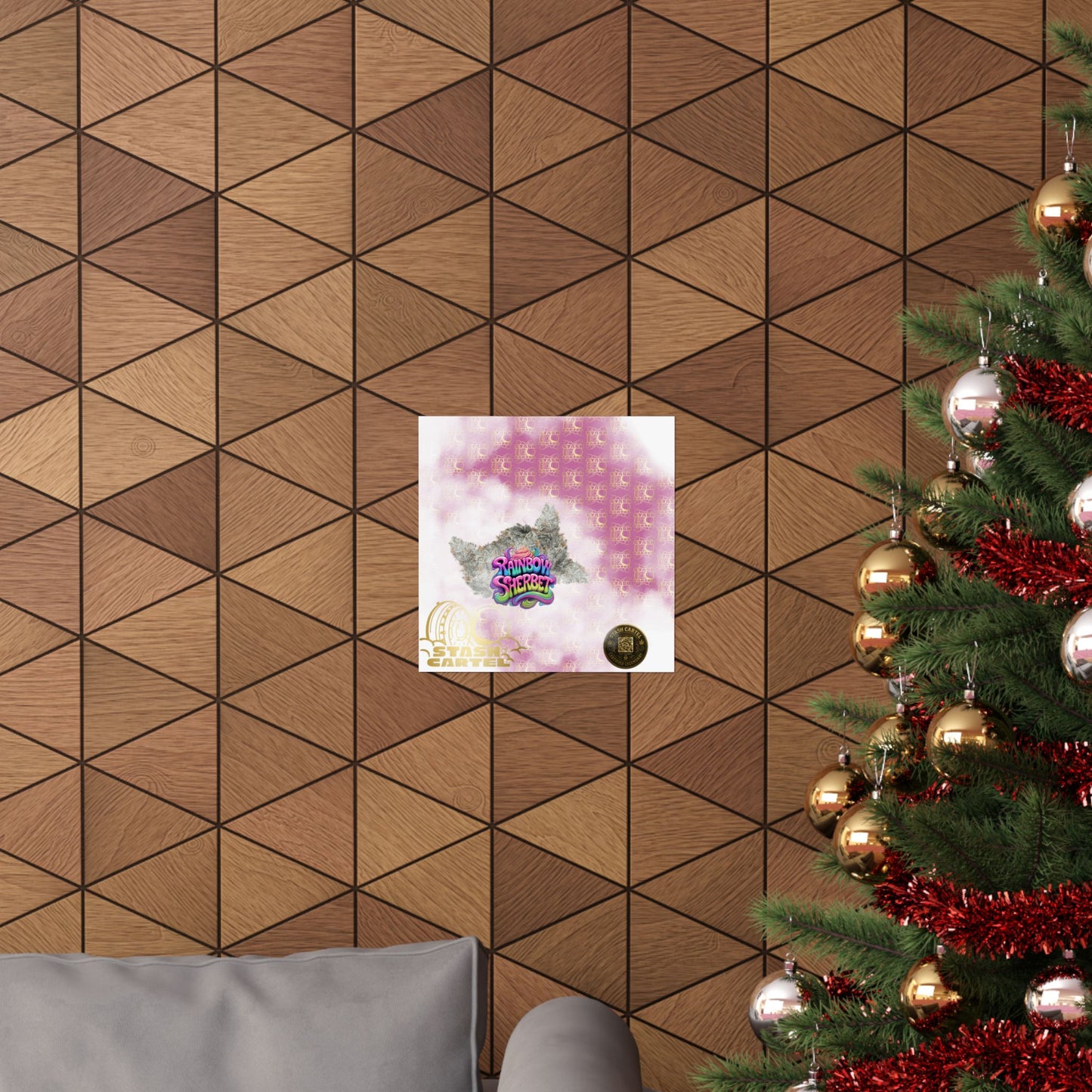 🍧 "Rainbow Sherbet" Fruit-Funk Balanced Hybrid Poster