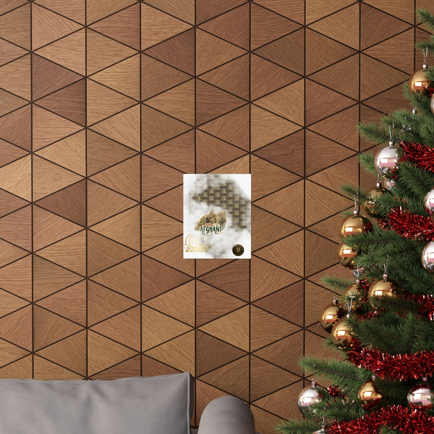 🧿 "Afghani" Landrace Indica Heritage Poster