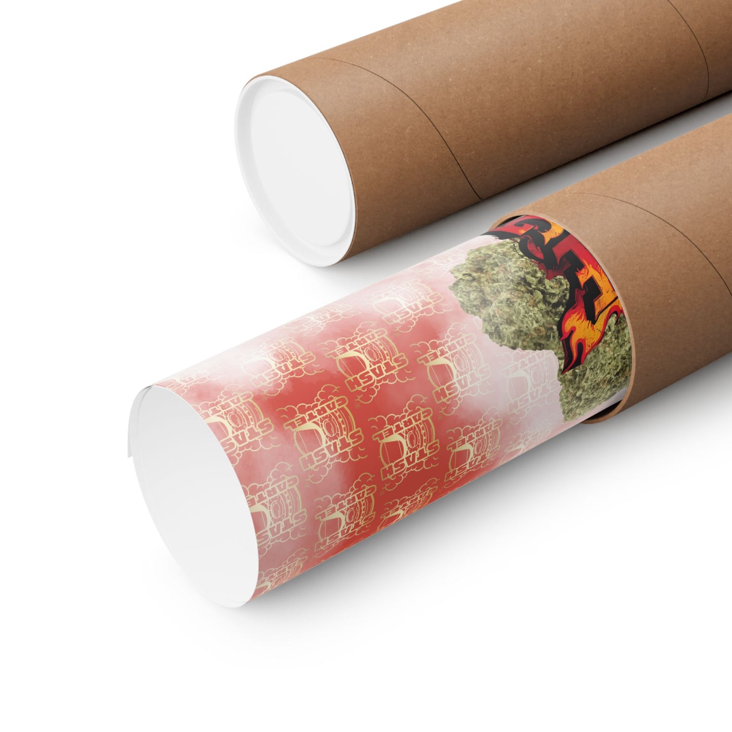 🔥⛽ Fire OG Poster – Legendary Indica Hybrid with Lemon Diesel & Full-Body Melt