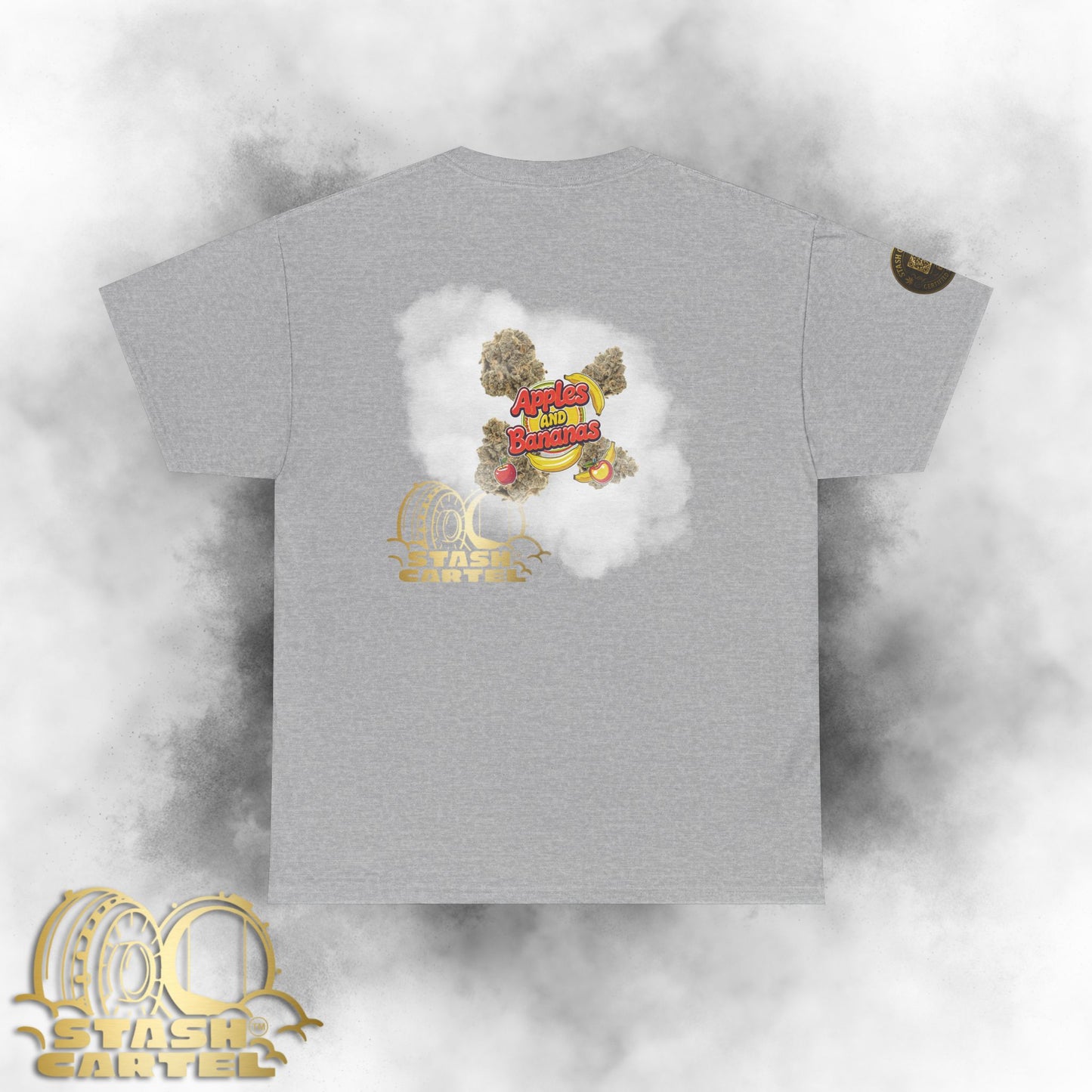 Apples And Bananas Tee – Fruity Funk Hybrid Unisex Cotton Tee