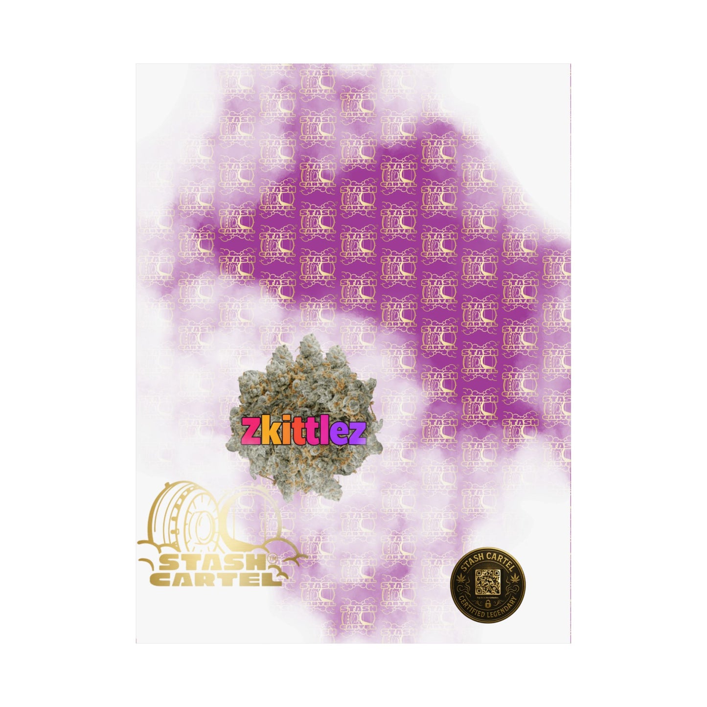 🌈 "Zkittlez" Award-Winning Hybrid Fruit Poster