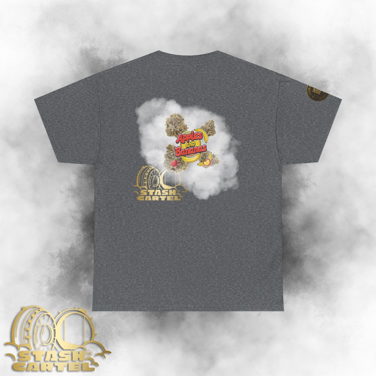 Apples And Bananas Tee – Fruity Funk Hybrid Unisex Cotton Tee