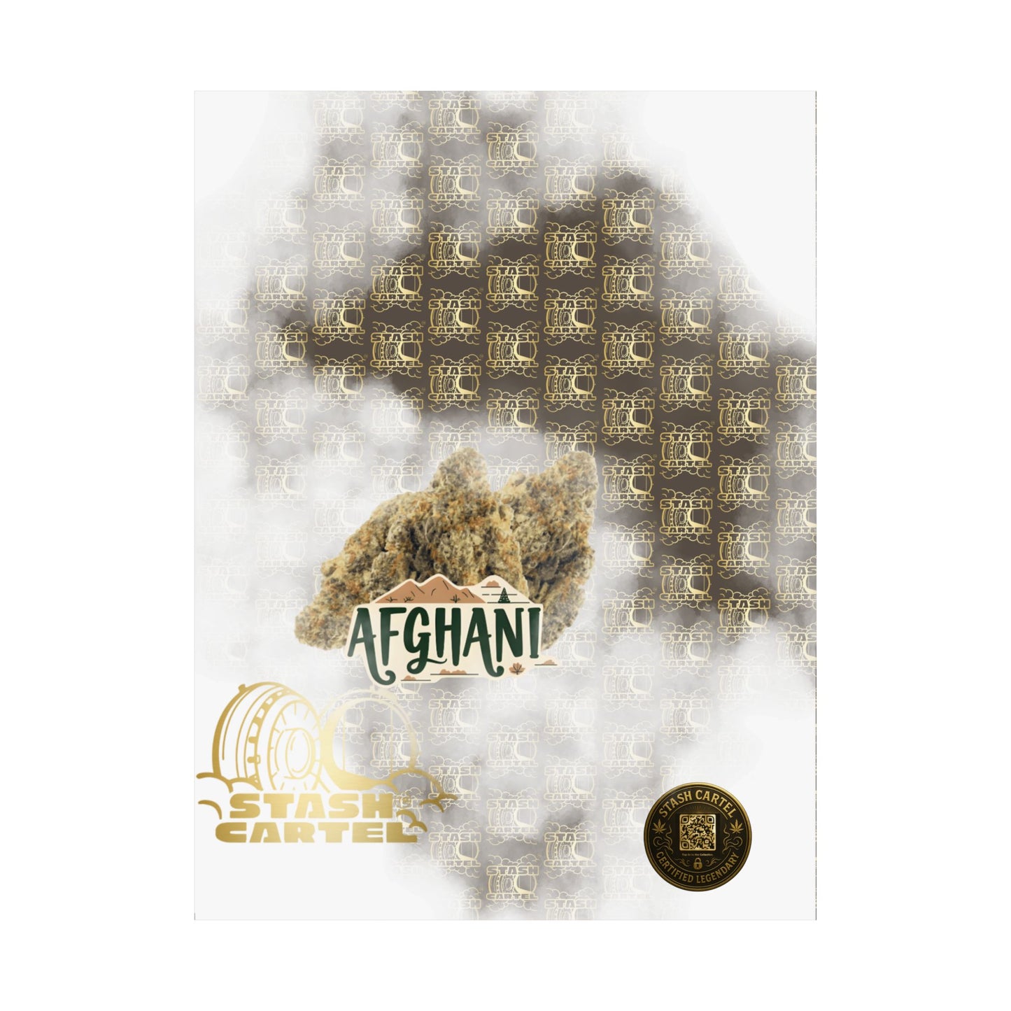 🧿 "Afghani" Landrace Indica Heritage Poster