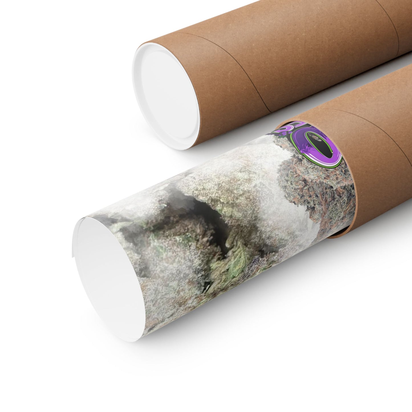 🔮 "GMO Grapes" Terp-Fueled Indica Art Poster