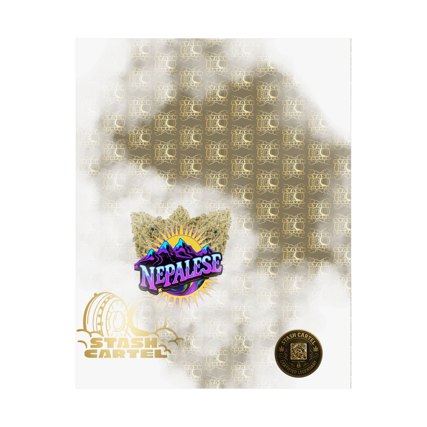 🧘‍♂️🏔️ Nepalese Poster – Sacred Sativa-Leaning Landrace with Earthy Incense & Floral Spice
