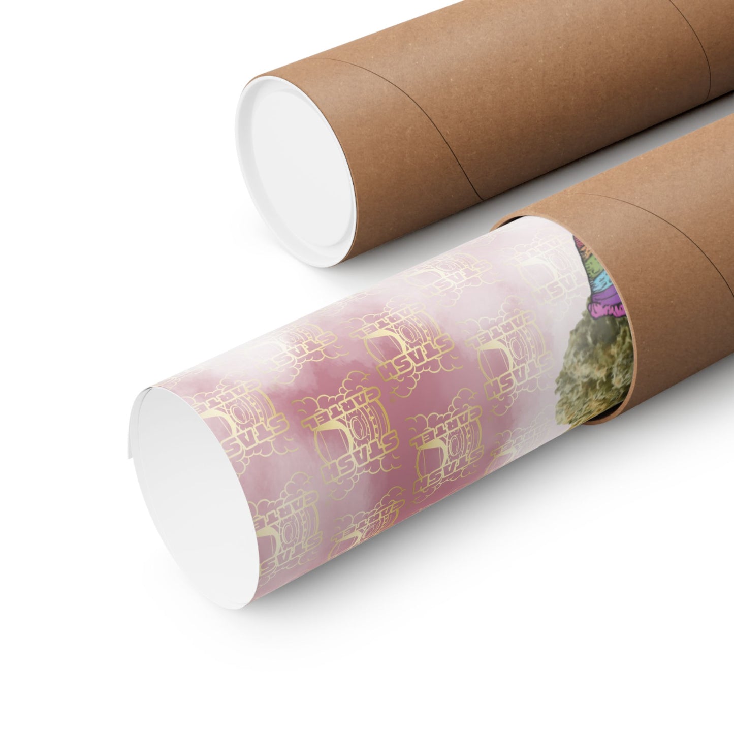 🚗🌈 "Cadillac Rainbow" Hybrid Poster – Premium Funk Ride