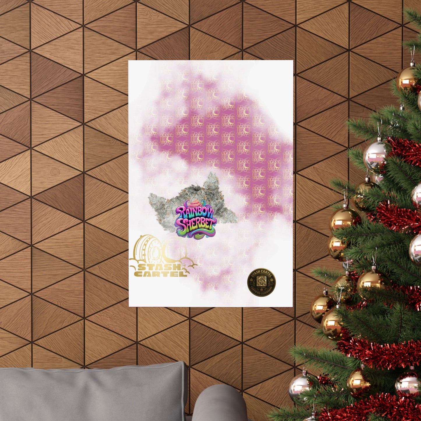 🍧 "Rainbow Sherbet" Fruit-Funk Balanced Hybrid Poster