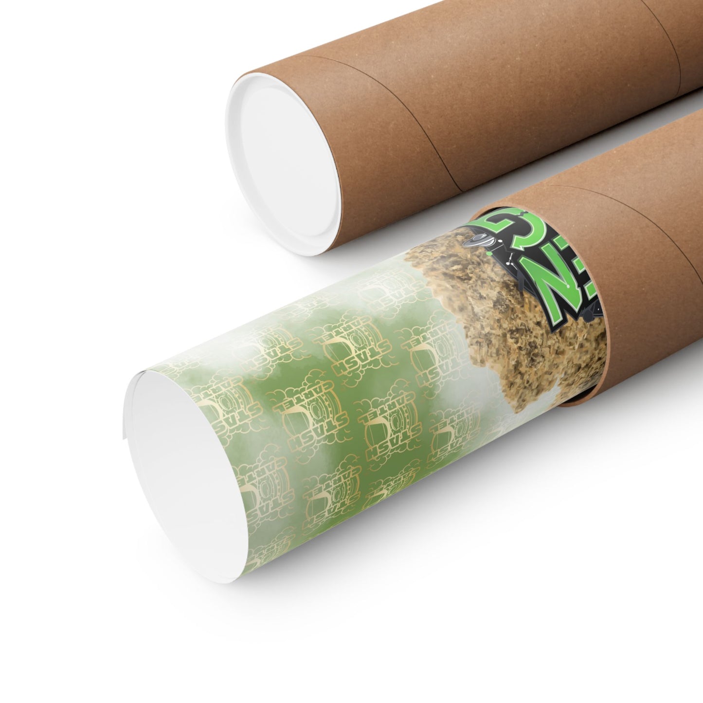 👽🌲 Alien OG Poster – Legendary Indica-Dominant Hybrid with Citrus Pine & Cosmic Potency