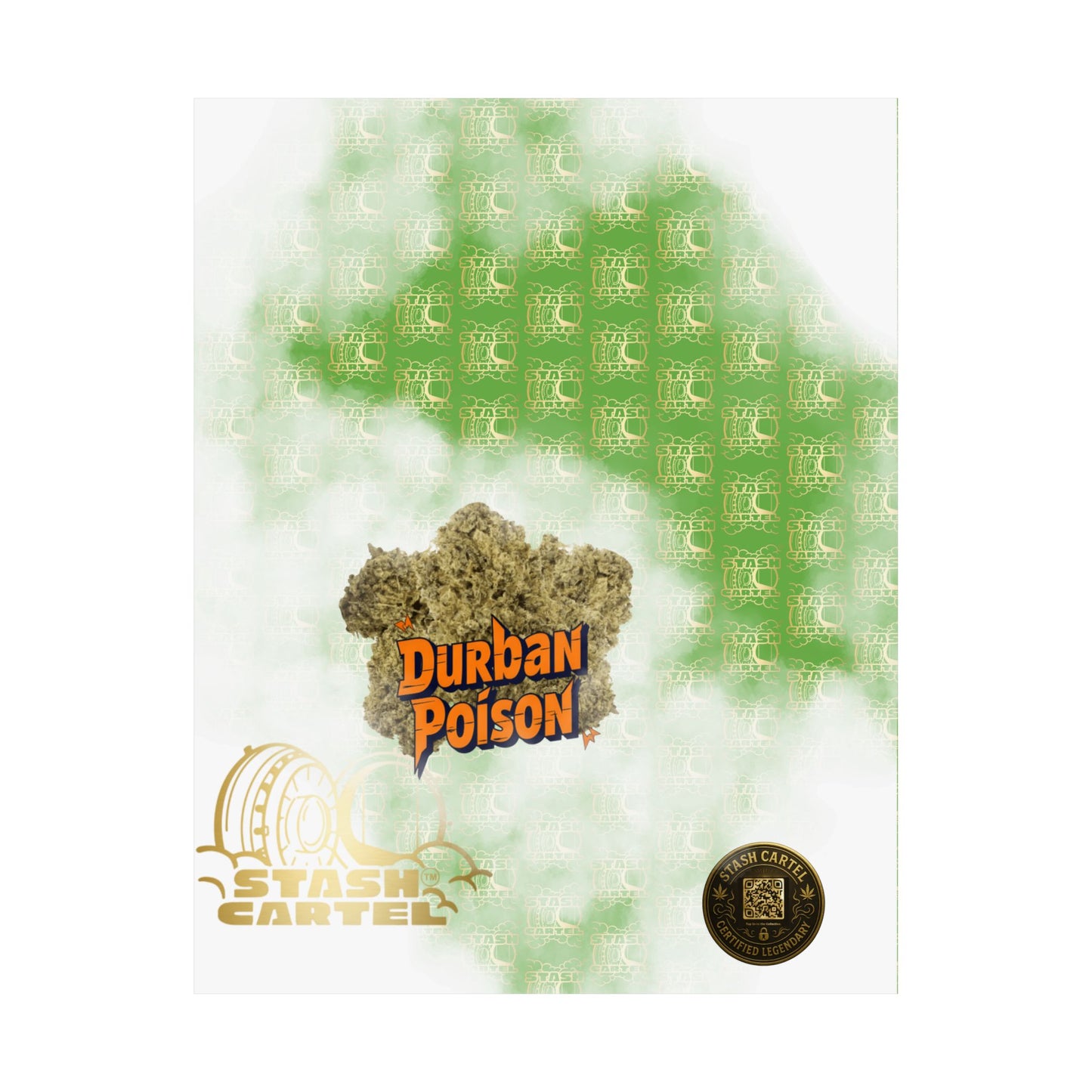 🌍 "Durban Poison" Pure Sativa Landrace Poster