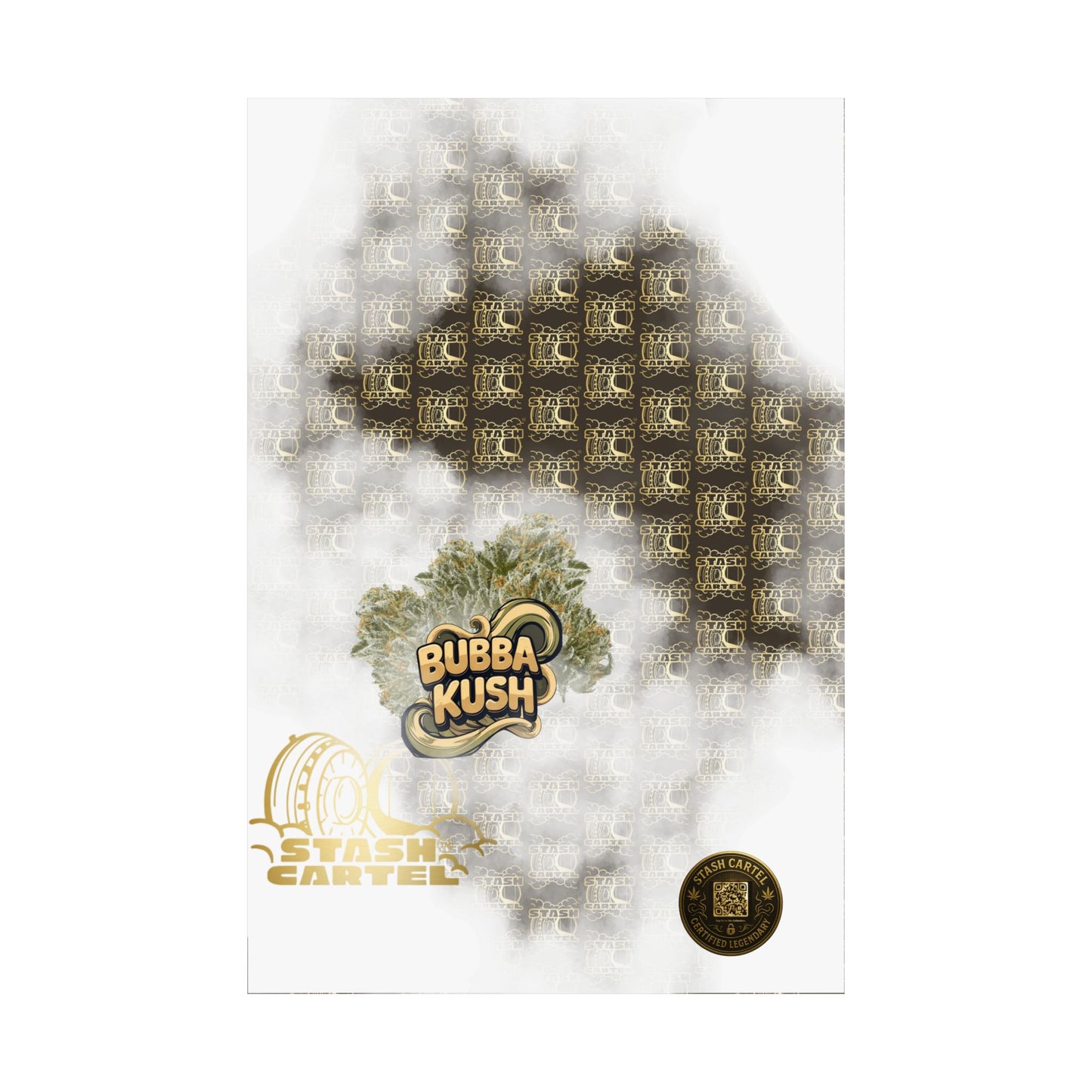 ☕ "Bubba Kush" Classic Nightcap Indica Poster