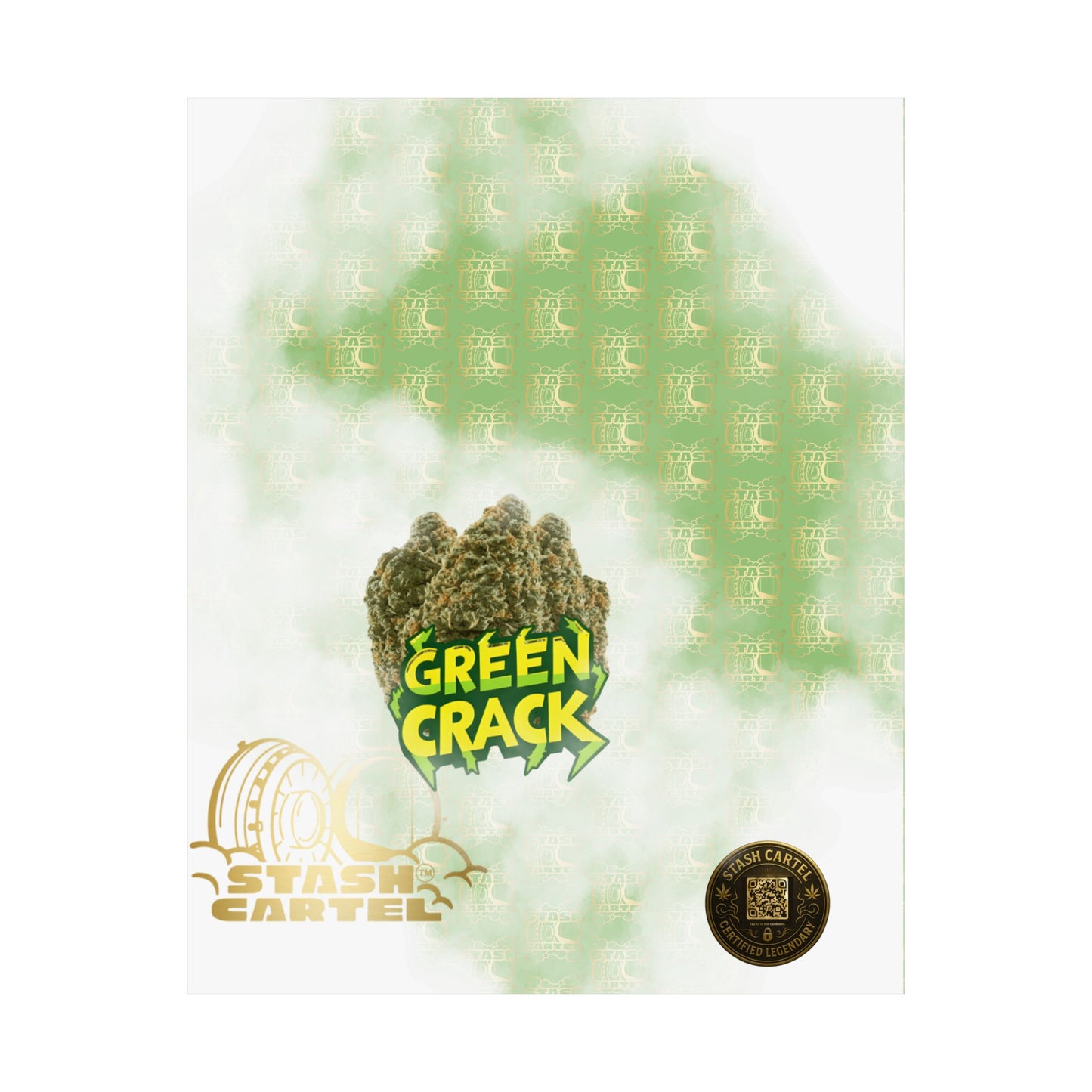 ⚡ "Green Crack" High-Energy Sativa Poster Print