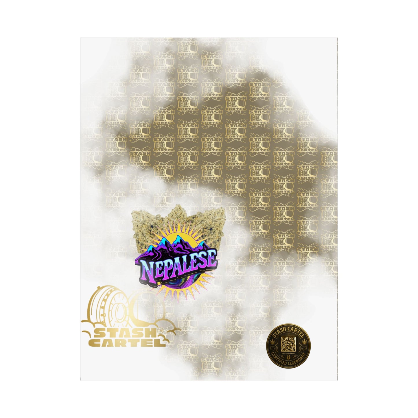 🧘‍♂️🏔️ Nepalese Poster – Sacred Sativa-Leaning Landrace with Earthy Incense & Floral Spice