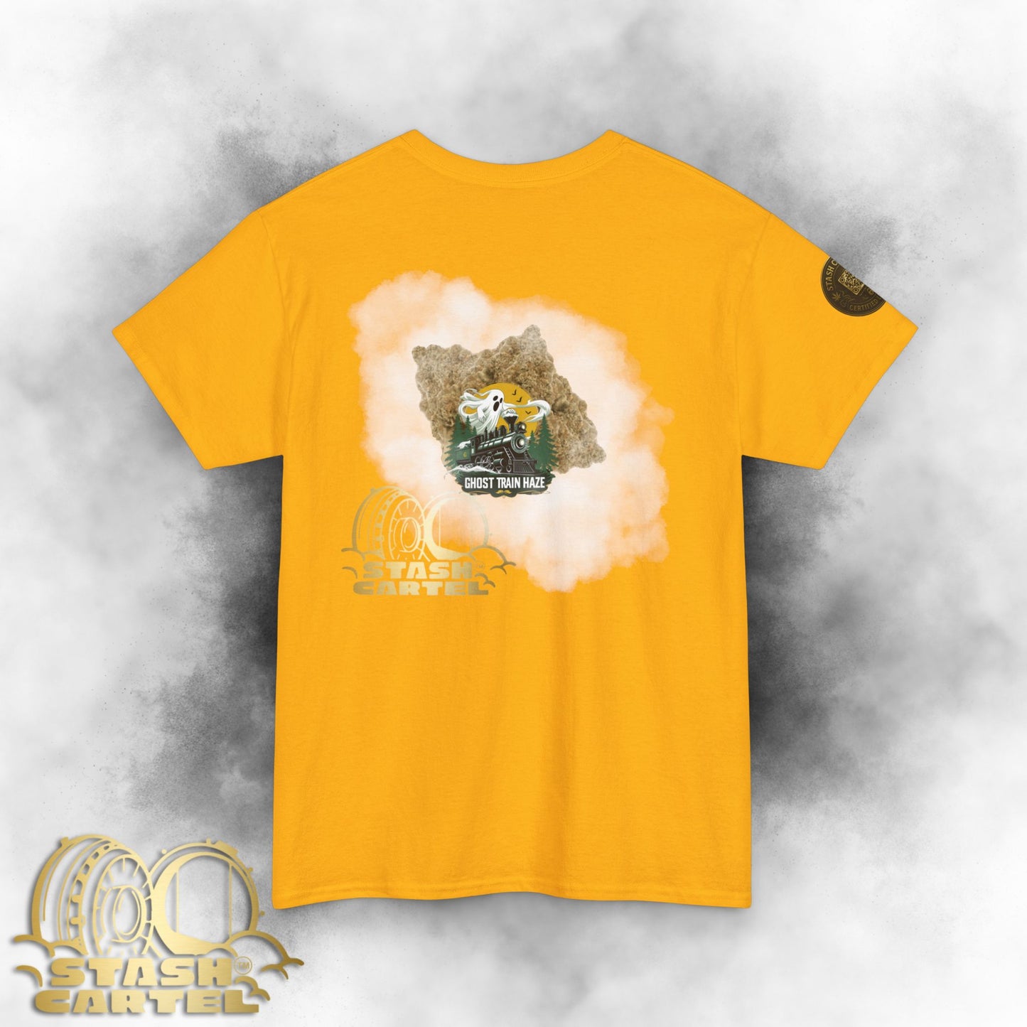 Ghost Train Haze Tee – Potent Psychedelic Lift Unisex Cotton Tee