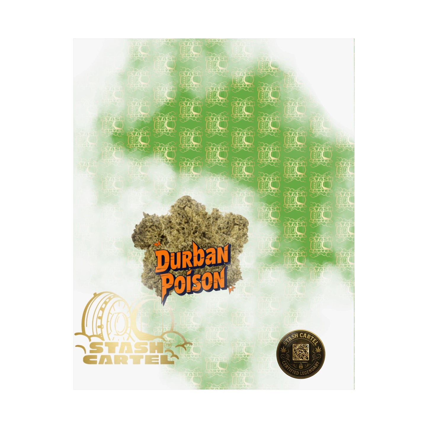 🌍 "Durban Poison" Pure Sativa Landrace Poster