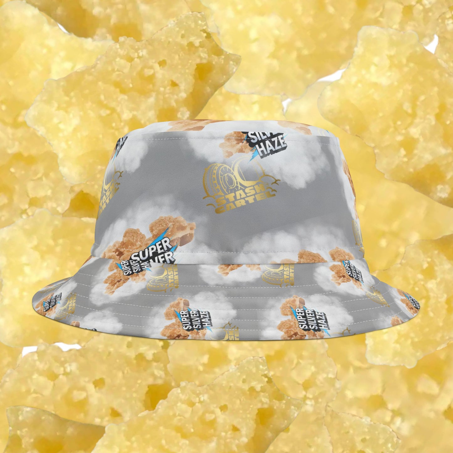 Super Silver Haze Bucket Hat – Crumble Culture & Classic Elevation