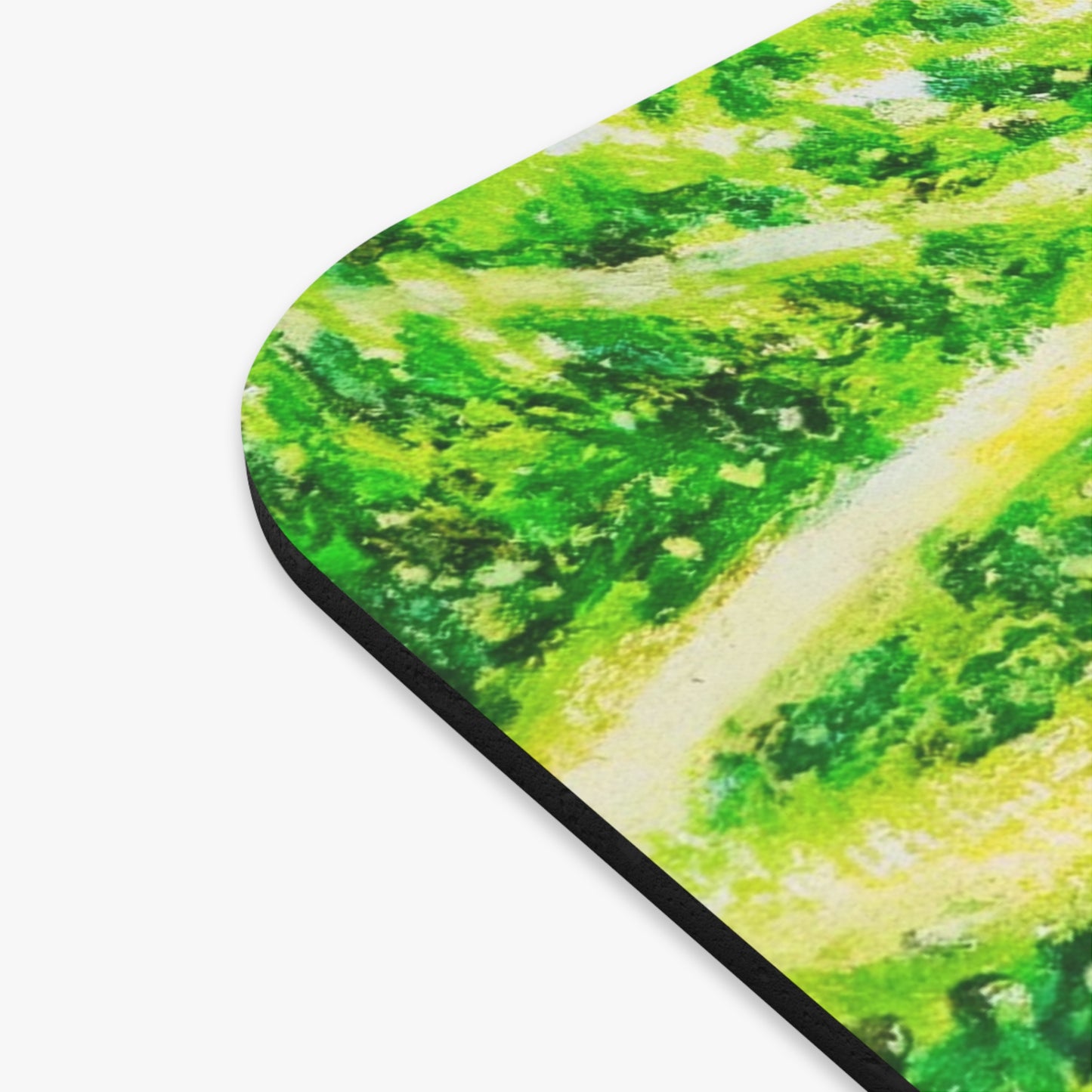 Vibrant Flow Nature Inspired Mouse Pad for Home or Office - Greenery Art, Dreamy Desk Accessory, Perfect Gift