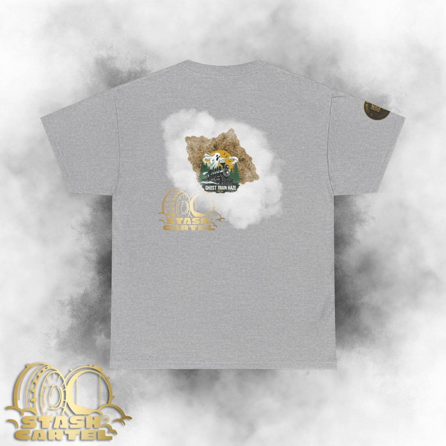 Ghost Train Haze Tee – Potent Psychedelic Lift Unisex Cotton Tee