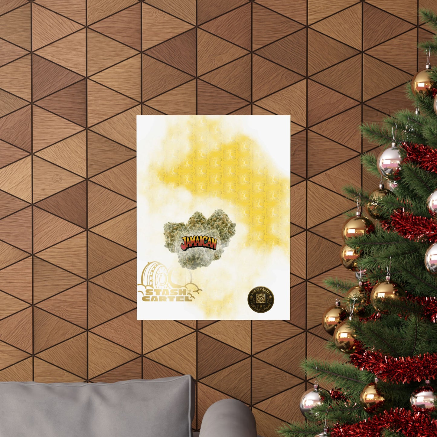 🏝️ "Jamaican" Sativa Landrace Poster