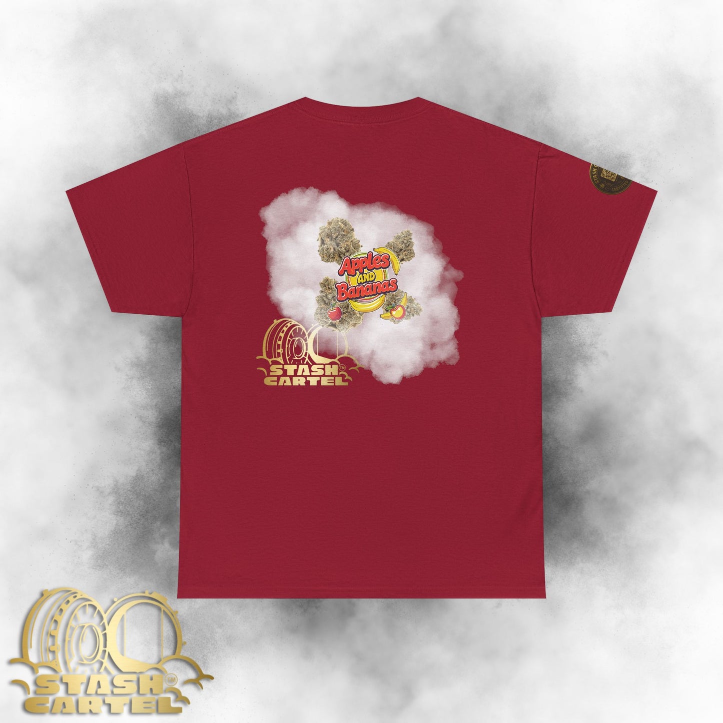 Apples And Bananas Tee – Fruity Funk Hybrid Unisex Cotton Tee