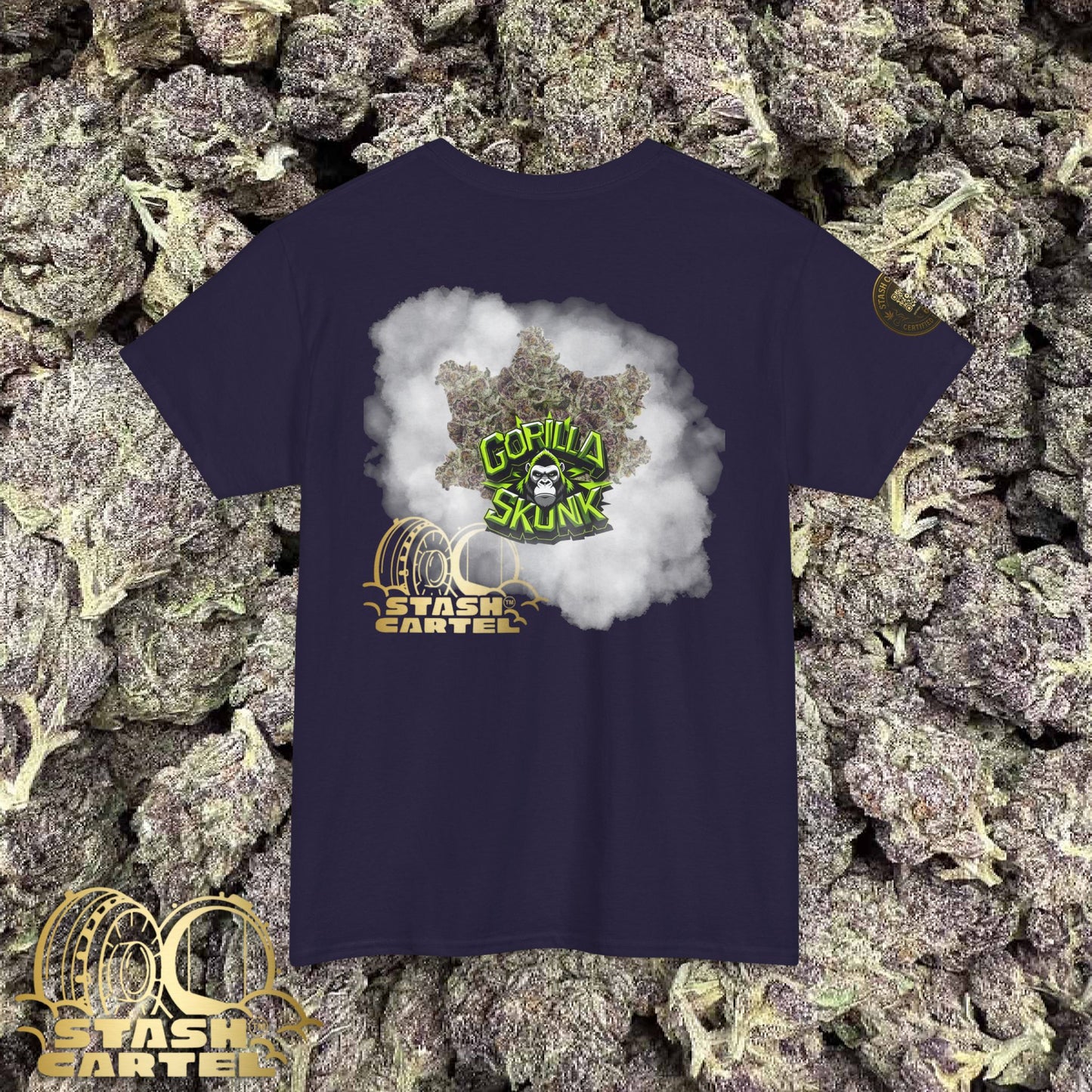 Gorilla Skunk Tee – Primal Funk Meets Classic Skunk Unisex Heavy Cotton Tee