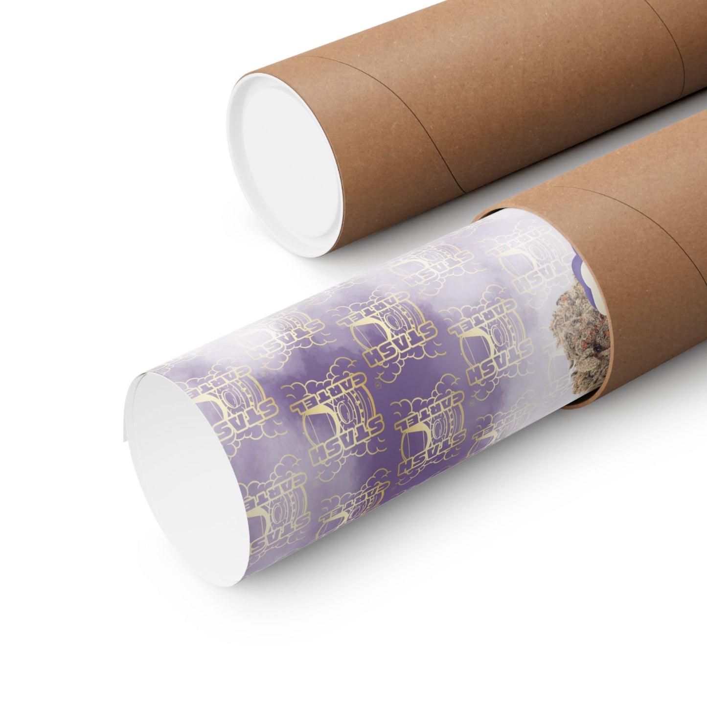 🧁💙 "Blueberry Cupcake" Indica-Hybrid Poster – Berry Baked Bliss